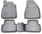 Element Passgenaue Premium 3D Gummimatten Fussmatten passend für Renault Megane, Mk2 II, 2002-2009, 4 TLG, Schwarz