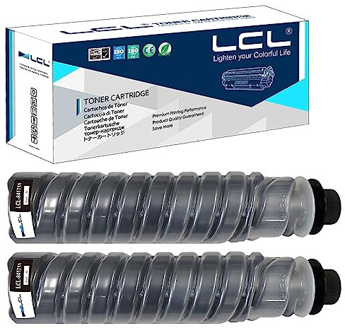 LCL Kompatibel Tonerkartusche 841711 841913 MP 301 SPF MP301E (2Schwarz) Ersatz für Ricoh MP 301SP 301SPF Lanier MP 301SPF Savin MP 301SPF Gestetner MP301SP 301SPF MP-301 MP301