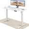 Desktronic Homeone Höhenverstellbarer Schreibtisch 140 × 70 cm – Elektrischer Schreibtisch Mit Zwei Elektrischen Motoren, Touchscreen-Steuerung Und Integrierten USB-a- Und USB-c-ladeanschlüssen