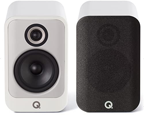 Q ACOUSTICS Q Concept 30 Pair of Bookshelf Speakers (Gloss White)