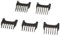 Kammaufsatz-Set kompatibel mit/Ersatzteil für Wella 90200614 HS50, HS70, HS71 Kadus Xpert Haarschneider