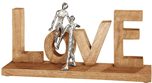 Casablanca Holz Deko Buchstaben - Schriftzug Love - Dekoration und Geschenk Hochzeit - Breite 50 cm