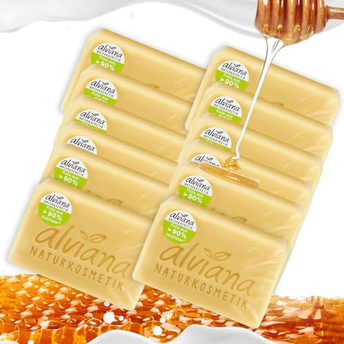 Pflanzenöl-Seife Milch & Honig 100G
