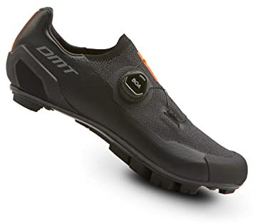 DMT Km30, Zapatillas de Ciclismo MTB Unisex Adulto, Negro, UK 9.25 (EU 43.5)