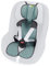 Liebes von priebes KAI Sitzauflage Autokindersitze Gruppe 1 | Basics Baby Sitzeinlage | Baumwoll- und Frotteeseite für Babyschale, Autositz z.B. Maxi-Cosi, Britax-Römer, Cybex