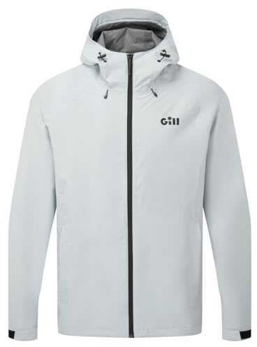 Gill 2024 Voyager Sailing Jacket WA01J - Light Grey Mens Size - XXL
