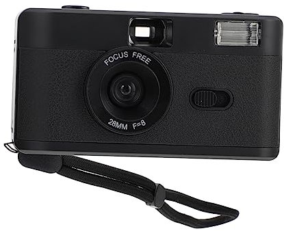Hemobllo 1pc Reusable Vintage Film Camera Built Flash Retro Design Material for Low Light Photography Great for Friends