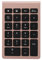 Dioche Clavier Numérique pour Ordinateur Portable pavé Numérique sans Fil pour Air avec Adaptateur de Type C Abs Bt304 22 Touches Clavier Numérique sans Fil Mini Clavier (Or