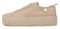WALK IN PITAS | Tina | Alpargata de Mujer | Mocasines de Mujer | Zapatillas de Verano | Zapatos de Mujer Casuales y Cómodos | Zapatos de PITAS para Mujer | Beige 37