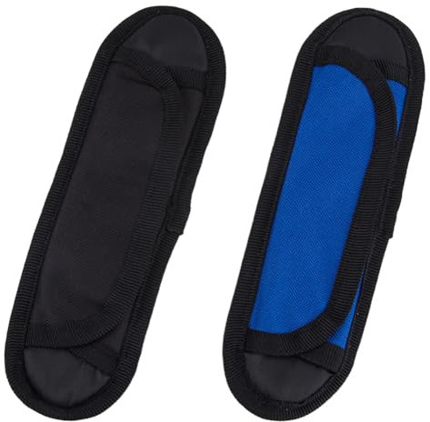 GORGECRAFT 2 Colors Shoulder Strap Pad Detachable Luggage Bags Vest Shoulder Strap Fastener Cushions Comfortable Replacement for Bag Backpack Satchel Messenger Laptop Camera Relieve Shoulder Pain