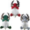 Waterice 3er-Set gestrickte rentierlose Weihnachtsfiguren, handgefertigte Deko für Feste, Neujahr，Geburtstagsgeschenke – Flur, Büro, Heimdekoration und als festliches Geschenk. (Xmas-toy-006)