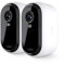 arlo Essential Outdoor HD Security Camera (2nd Generation) – 2 Pack – 1080p HD Video, Outdoor & Indoor Wireless Camera, Integrated Spotlight, Color Night Vision, DIY Setup, White – VMC2250​