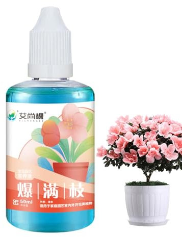 Concime Liquido Per Fiori Per Roseti - Nutrimento Per Ortensie, Gardenie | Fertilizzante Liquido Ricco Di Sostanze Nutritive, Coltura Delicata, 50 Ml, Ideale Per Fiori Sani
