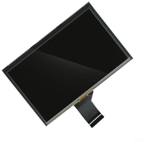 Schermo touch screen LCD da 7 pollici, display radio navi, ricambio touch screen per auto, per Jeep per bussola 2017-2020, nero