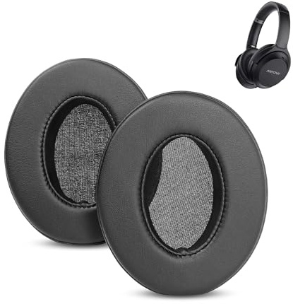 Gobelieve Almohadillas Auriculares Compatible con Mpow BH427A/ H17 BH381A H12 IPO Headset Almohadillas para Auriculares con Cuero proteico