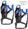 GXCROR Airtag Bike Bottle Holder,Durable,Water Bottle Holder,Bottle Cage,Bike Bottle Cage,Bike Drinks Holder for Most Bottle(BlackBlue*2)