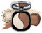 NEO MAKE UP Contouring Palette with Mirror - Bronzer & Highlighter Set mit Spiegel - Intense Serum Bronzing and Highlighting Powder - Kühle Hauttöne - 02 ICE MILKSHAKE