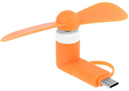 Montesy Ventilador silencioso USB tipo C para tablet tipo C Powerbank