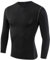L&L® Compression Mens Long Sleeves Top Shirt Base Layer Thermal Sport Gym Cycling (XXXL, Black)