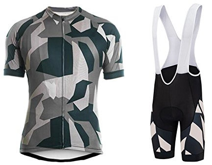UGLY FROG Männer Radfahren Kleidung Set Kurze Hülse Trikots+Trägerhosen Anzüge Sportbekleidung