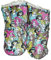 Disney Princess Ladies Silky Suede Fuzzy Babba Bootie Slipper Sock (S/M 5-7.5, Booties)
