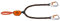 Climbing Technology Top Shell Slider, Set Ferrata Unisex – Adulto, Arancio/Grigio, Taglia Unica