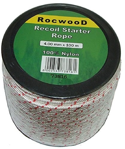 4mm x 100 Metres Starter, Recoil Pull Cord, Rope For Some Husqvarna Chainsaws