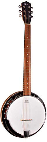 Beaton Baltimore 06 banjo - 6-Saiten Banjo in geschlossenem Design, das mit montiertem Remo-Banjo-Leder geliefert wird, sehr günstiger preis