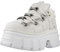 New Rock Rocky Stivaletti/Stivali Donne Bianco - 38 - Stivaletti