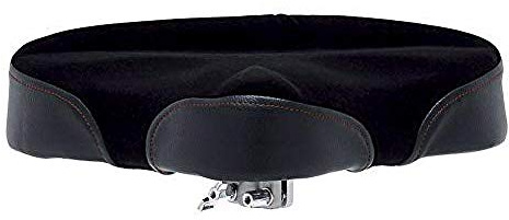 Gibraltar Schlagzeughocker Sitzfläche, für S9608M Drum Throne (Sattelform, für Gibraltar 9608M Hocker, Cordura-Material, Durchmesser: 42 cm, komfortable Polsterung, universelle Rohraufnahme)