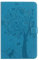 Saturcase - Custodia a portafoglio per Samsung Galaxy Tab E 9.6 SM-T560 T561 con supporto magnetico e scomparti per carte di credito Blue