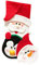 carol -1 Nikolausstiefel Weihnachtlicher Stickerei - Weihnachtsstrumpf zum Befüllen und Aufhängen - Nikolaus Strumpf Schneemann Rentier Geschenktasche Candy Bag Weihnachtsdeko, Nikolaussocken