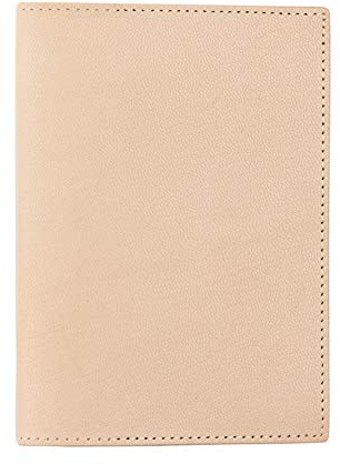 Midori 49875006 Heftumschlag für MD Notebooks, Taschenbücher, Echtleder, Ziegenblume