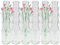 36 Stück Runde Mini Vasen Typ 263 Glasfläschchen kleine Dekoflaschen Flasche Väschen Vase Glasflaschen Blumenvase (36 Stück)