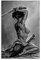 Coole Samurai Female Warrior Art, Poster für Jungs, Schlafzimmer, sexy Leinwand-Kunst-Poster und Wandkunstdruck, moderne Familie, Schlafzimmer, Deko-Poster 50 x 75 cm