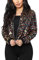 ORANDESIGNE Baseball Jacke Damen Pailletten Reißverschluss Langarm Jacken Frühling Herbst Kurze Jacke Outwear mit Taschen Frauen Retro Casual Baseball Bomberjacke Bikerjacke G Mehrfarbig XXL