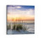 DEQORI Glasbild Acrylglas | Motiv Sonnenuntergang am Strand | quadratisch einteilig 50x50 cm | schöne Dekoration | Wandbild für Wohnzimmer, Schlafzimmer, Flur & Küche | moderne Wanddeko