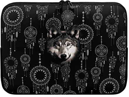 Dajingkj Housse de protection pour ordinateur portable de 10 pouces - Noir - En néoprène - Étanche - Motif innovant - MacBook Mac Air Pro Retina