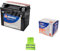 Compatible avec Suzuki 800 VZ Marauder 1999 année Batterie TECNIUM YTX12-BS Batteries 10 AMP PRETES A Usage SPECIFIQUE Moto Scooter 150X87X130MM