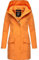 MARIKOO Damen Übergangsjacke Softshellmantel wasserdicht atmungsaktiv mit Kapuze Mayleen Apricot Sorbet Gr. 3XL