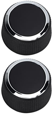 2 Pcs Rear Radio Volume Control Knob, 22912547 Replacement for 2007‑2013,ABS Radio Volume Adjust Button Replacement, Radio Repair Kit Replacement Button
