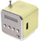 Uonlytech 1 Set Mini-Lautsprecher Kabelloser Reiselautsprecher Kleiner Lautsprecher Computer-Lautsprecher Für Desktop Büro Radio Kabelloser Tragbarer Lautsprecher Mini-Mp3-Player