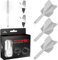 Mission Force 90 White NO6 - Dart Flights Short