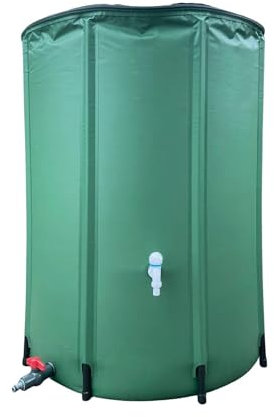 Serbatoio pieghevole per pioggia – Barile per acqua piovana, serbatoio 'acqua pieghevole, barile portatile per pioggia | Collettore d'acqua, serbatoio 'acqua da giardino pieghevole in PVC,