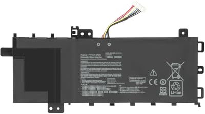Exmate B21N1818 C21N1818 Batterie pour ASUS VivoBook 17 A712 D712 F712 K712 M712 S712 X712 P1701 A712EA X712DA X712EA X712FA X712FB X712JA S712DA S712EA S712EAM D712DA (7.7V/37Wh)
