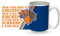 Rico Industries NBA Basketball New York Knicks Kaffeetasse aus Keramik, 425 ml, Weiß