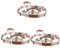 Toyvian 3 Sätze Simulationsfarmmodell bauernhoftiere Farm Animals Farm Spielzeug Bauernhofspielzeugspiel Traktoren Spielzeug Mini-Bauernhofzaun Nutztierfiguren Miniaturzaun Plastik
