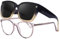 LVIOE Überzieh Sonnenbrille Damen Polarisierte Mode Überbrille Sonnenbrille für Brillen UV400 Schutz