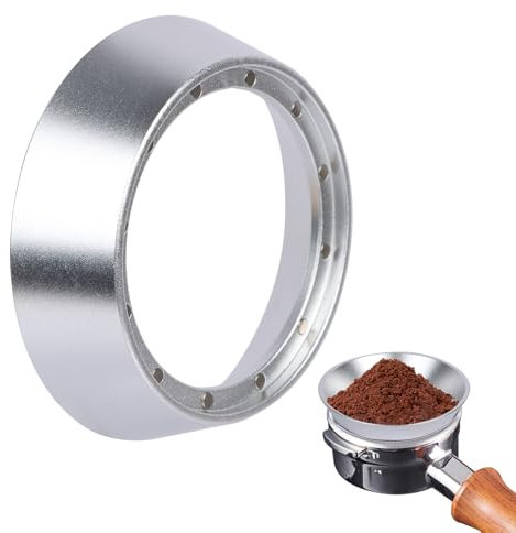 Bomiclss 54mm Dosing Funnel,Magnetic Espresso Dosing Funnel Aluminum Coffee Dosing Ring Replacement with All 54mm Espresso Portafilters,Coffee Machine Accessories for Barista Home Cafe