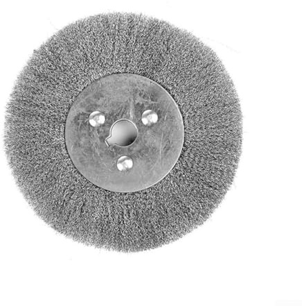 Edelstahl-Drahtbürste für Schleifmaschinen, 150 mm Durchmesser, Anwendungen mit hohem Volumen